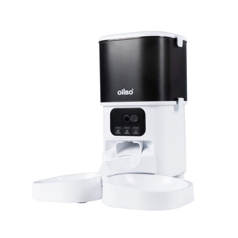 Pet Feeder Dual Bowl Accessory