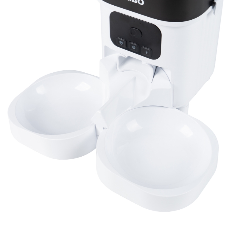 Pet Feeder Dual Bowl Accessory