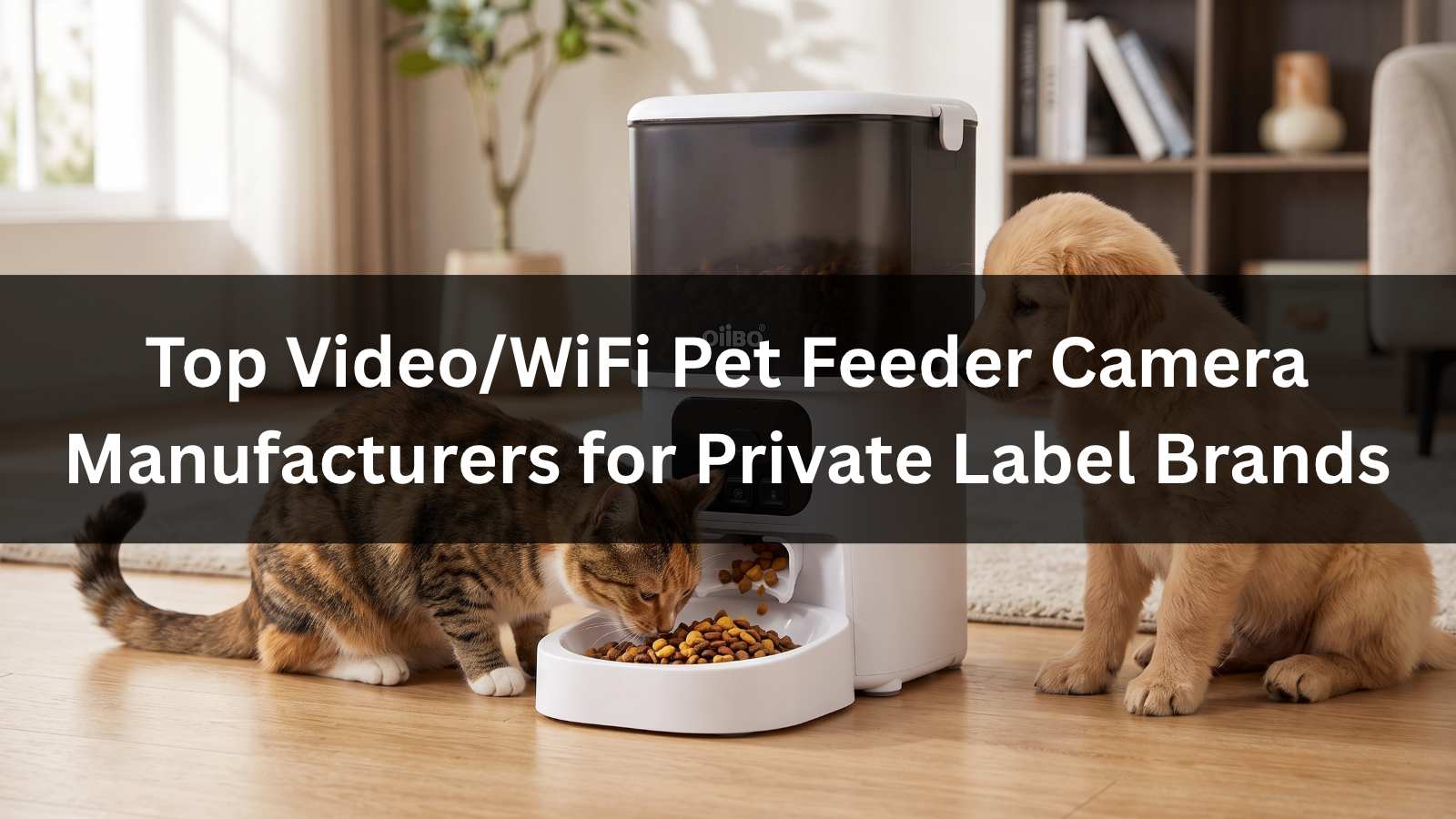 Top Video/WiFi Pet Feeder Camera Manufacturers for Private Label Brands